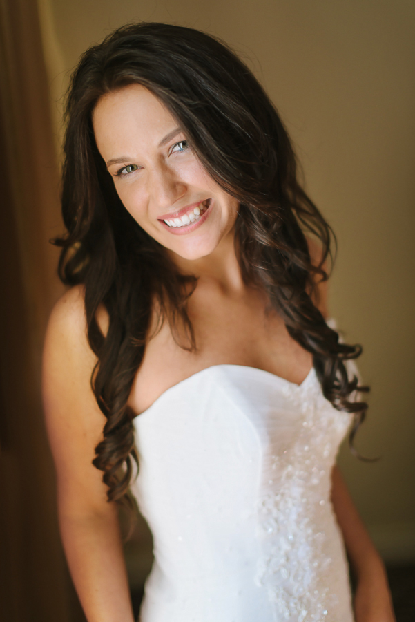 A beautiful bridal portrait before the ceremony