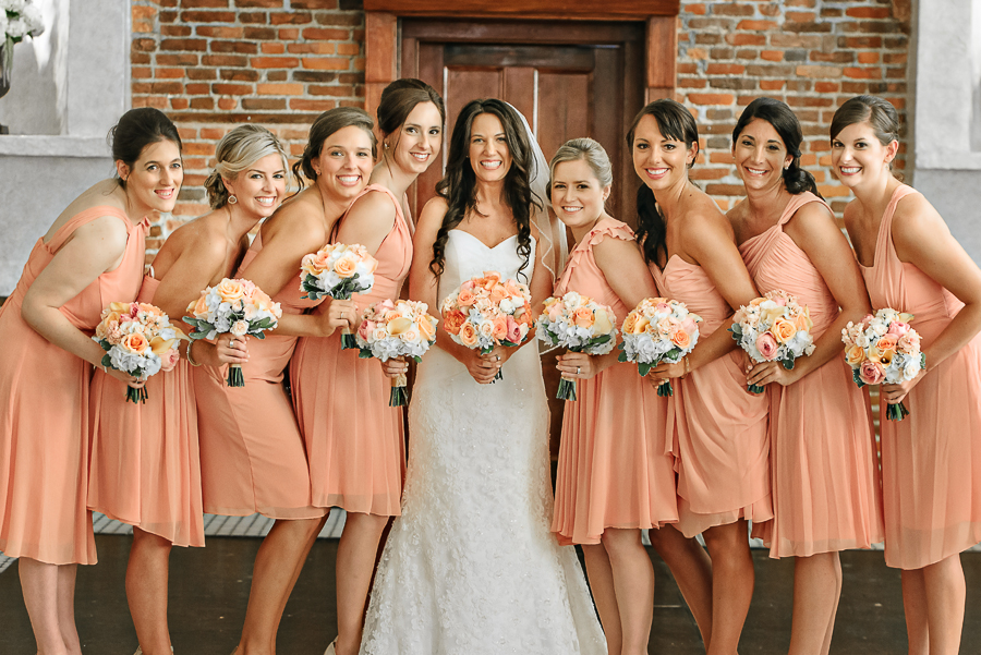 8 lovely bridesmaids 