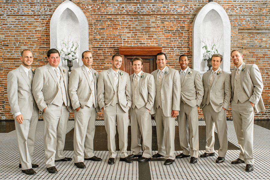 8 Handsome groomsmen