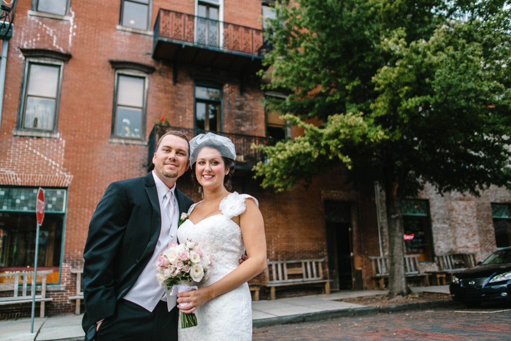 Historic Downtown Wilmington, NC Wedding Photos
